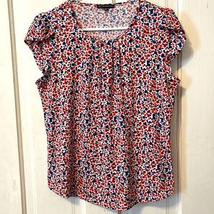 Tulip sleeve blouse- Adrianna Papell, size S